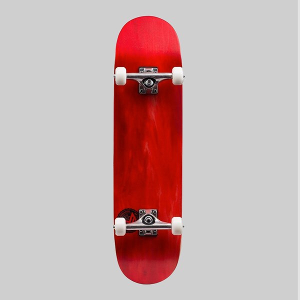 MINI LOGO SKATEBOARDS COMPLETE DYED RED 8.25" 